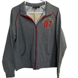 Small Harry Potter Gryffindor Quidditch Zip Up Official Universal Jacket